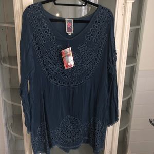 Never Worn Johnny Was Tunic
